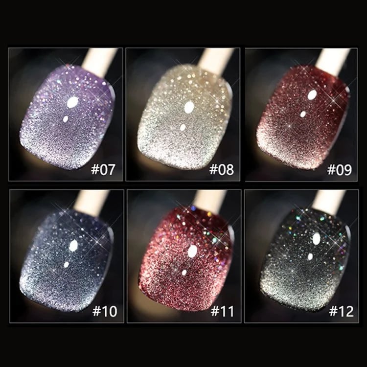 Laser Diamond neglelakksett: Intens glans og glamorøs glød