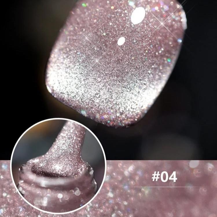 Laser Diamond neglelakksett: Intens glans og glamorøs glød