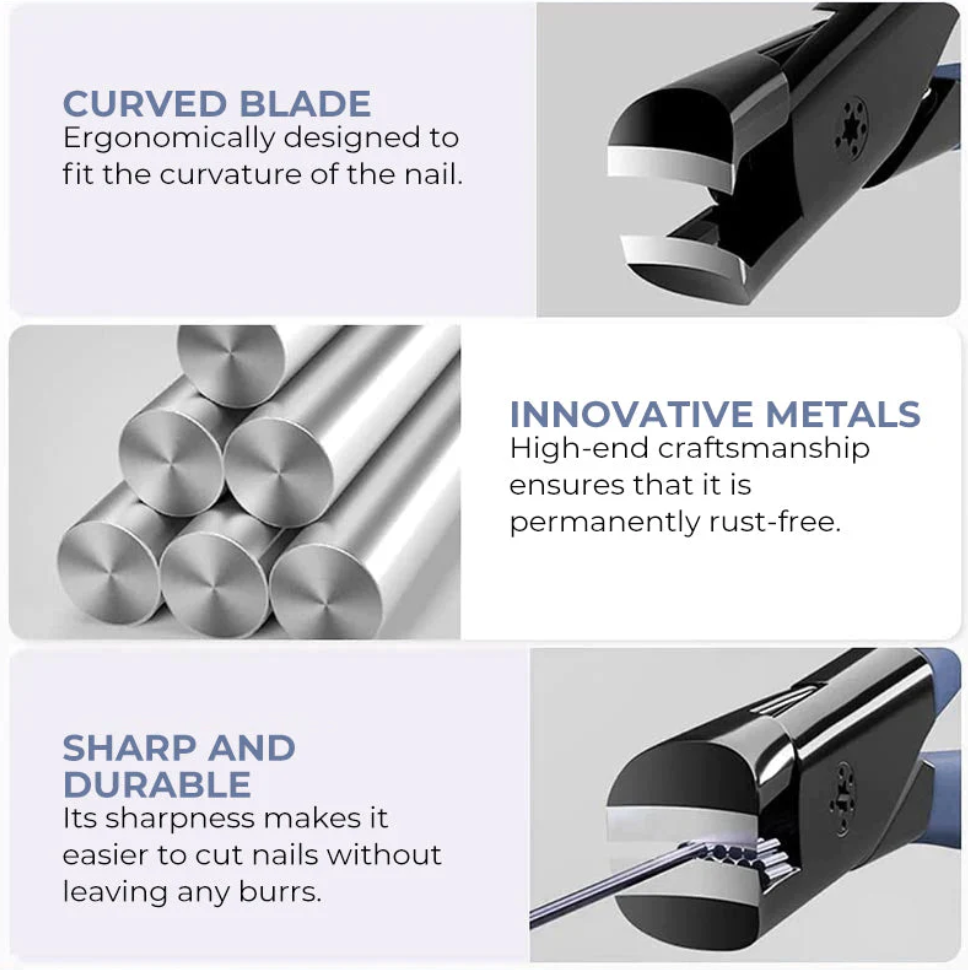 מספריים לציפורניים נגד התזות, מדויקים ונוחים