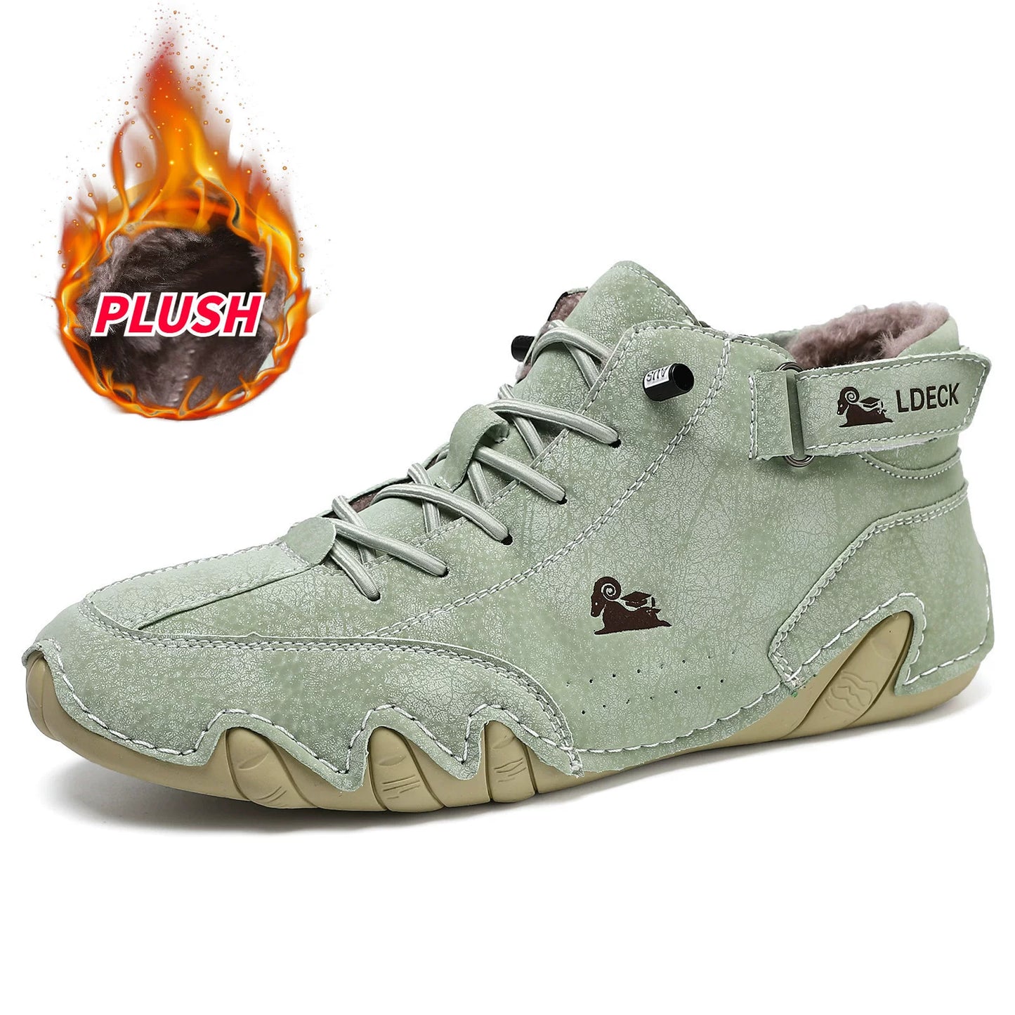 VogLdeck 3.0 – Vinter ortopediska skor fodrade med päls 