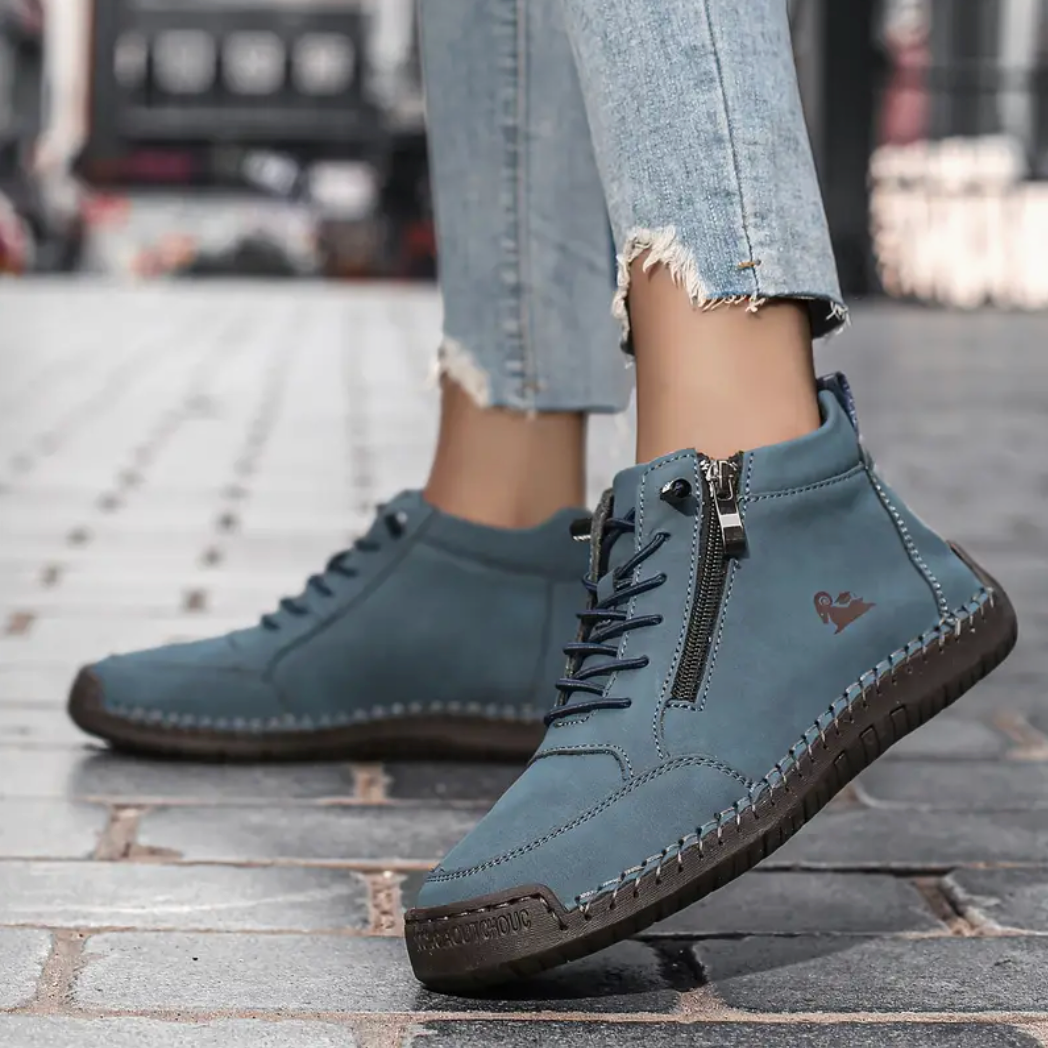 VogaDeck ダブルジップ – コンフォートスニーカー & 整形外科サポート 