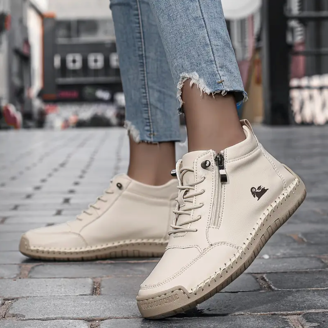 VogaDeck ダブルジップ – コンフォートスニーカー & 整形外科サポート 