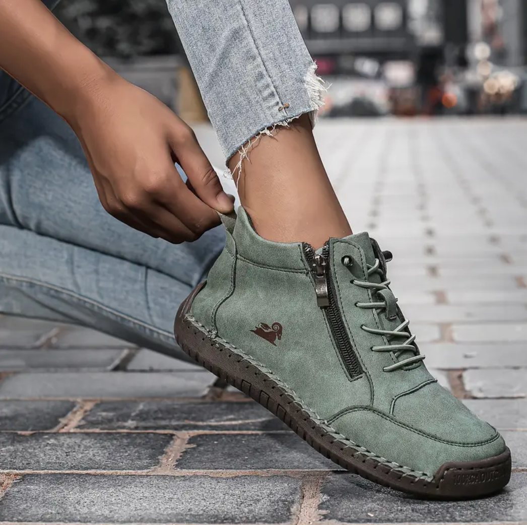 VogaDeck ダブルジップ – コンフォートスニーカー & 整形外科サポート 