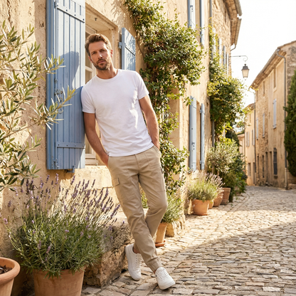 بنطال كارغو مريح وعملي مع تخزين متعدد 