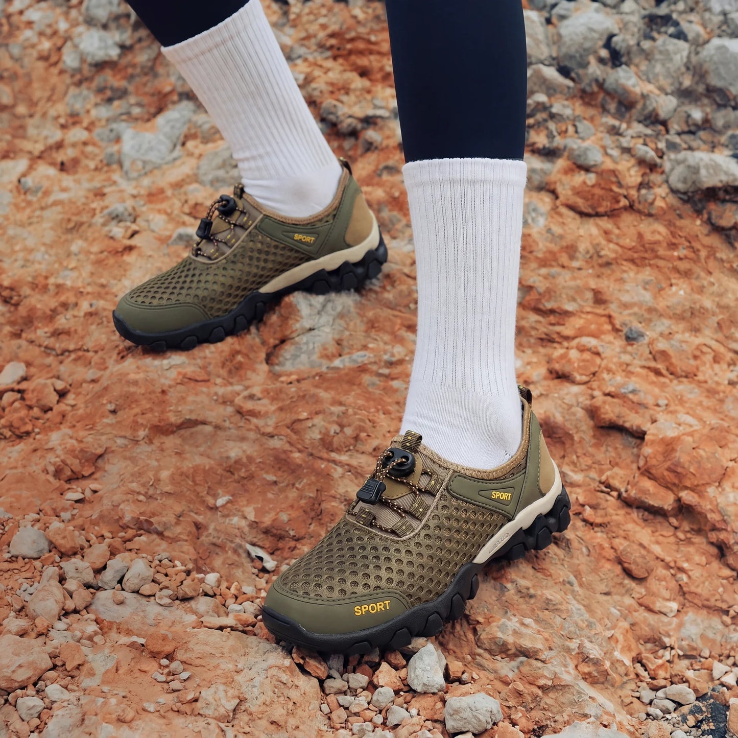 أحذية طبية للمشي سريعة الجفاف 